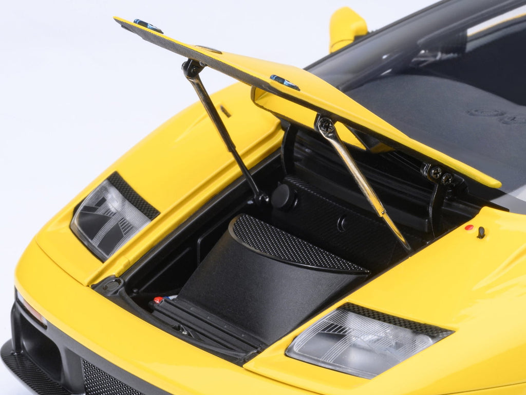 Lamborghini Diablo GTR Superfly Yellow 1/18 Diecast Model Car by Autoart