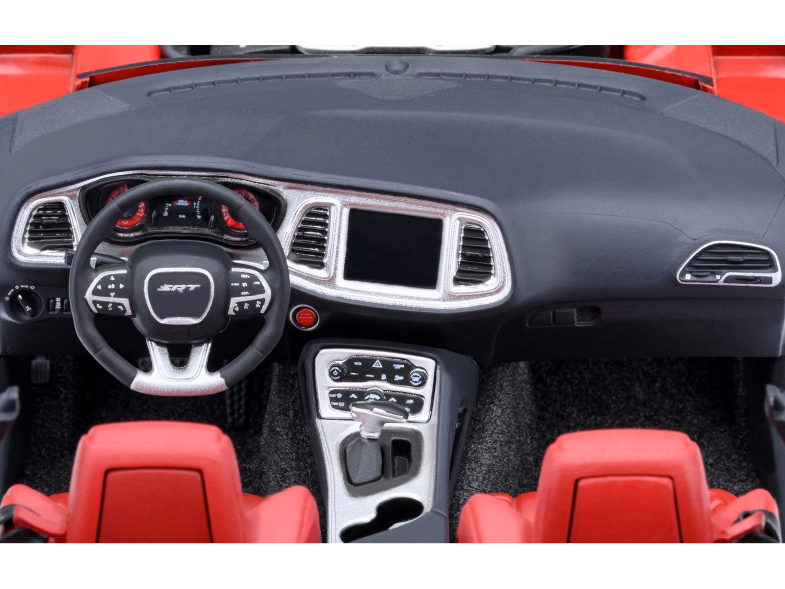 2022 Dodge Challenger SRT Jailbreak Torred with Red Interior 1/18 Model Car by Autoart