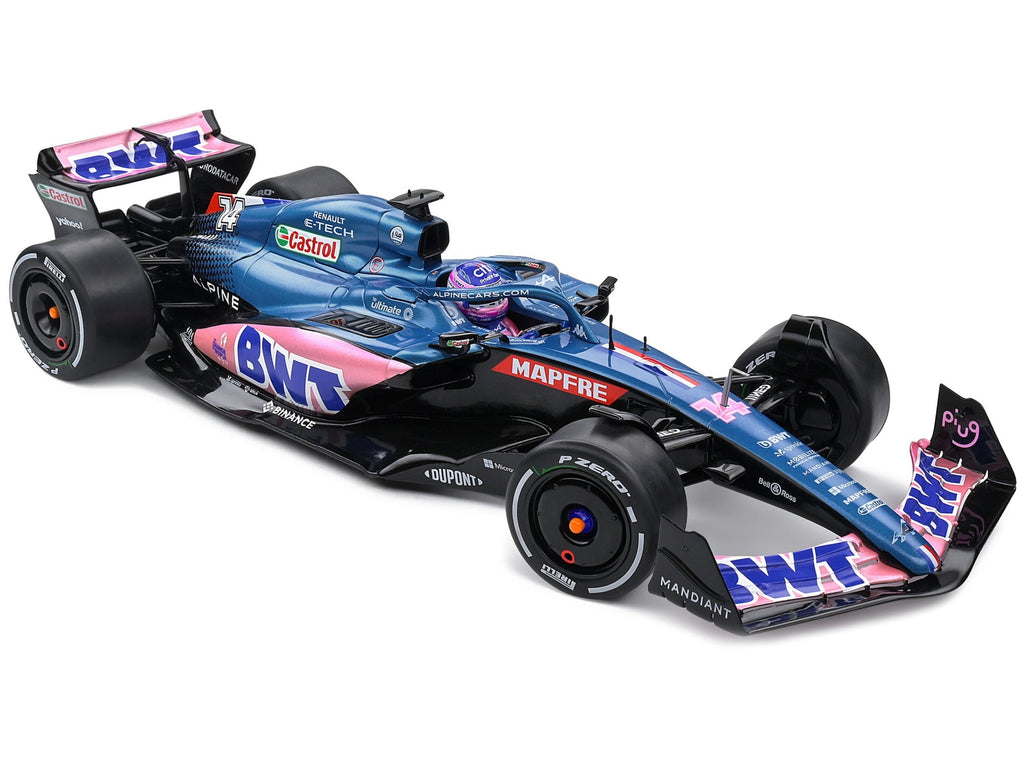 SOLIDO 1/18 - ALPINE A522 - Monaco GP 2022 (F. Alonso)