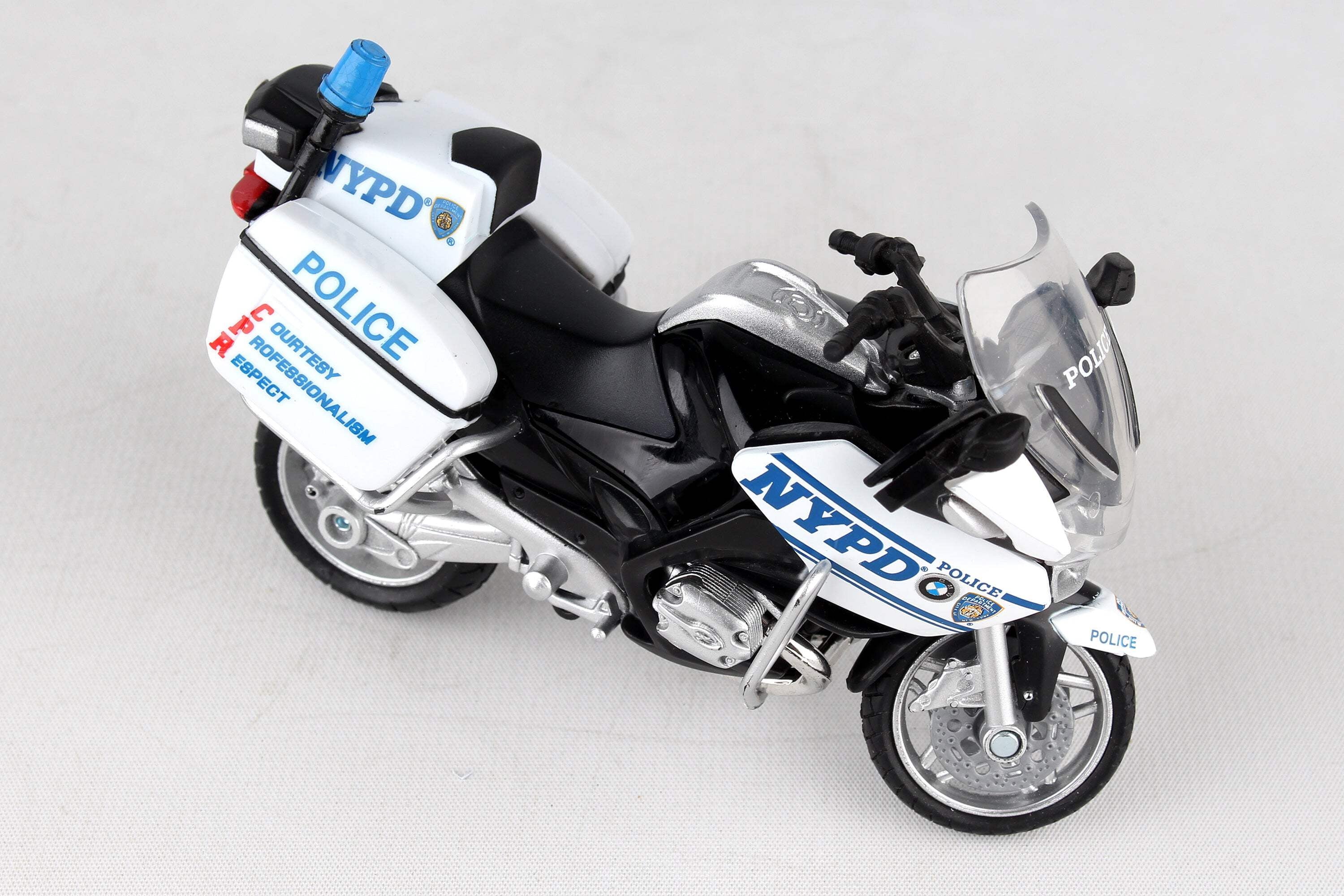 NYPD POLICE MOTORCYLE 1/18