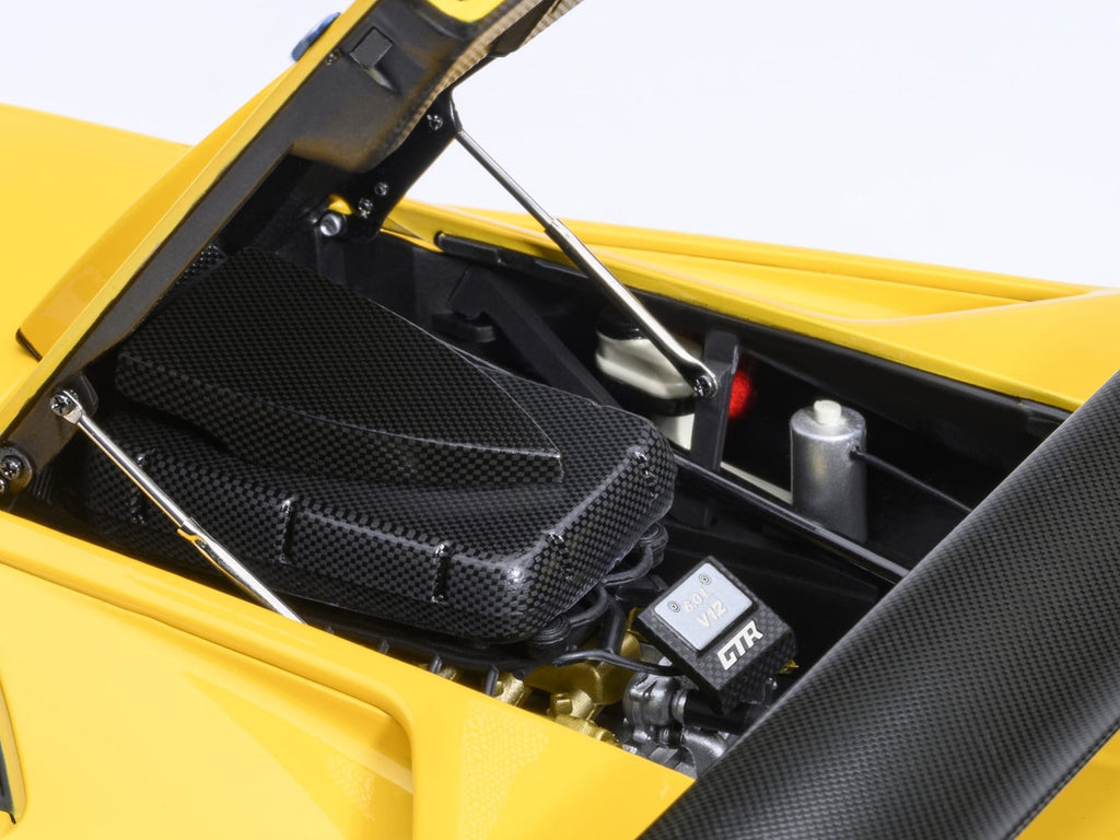 Lamborghini Diablo GTR Superfly Yellow 1/18 Diecast Model Car by Autoart