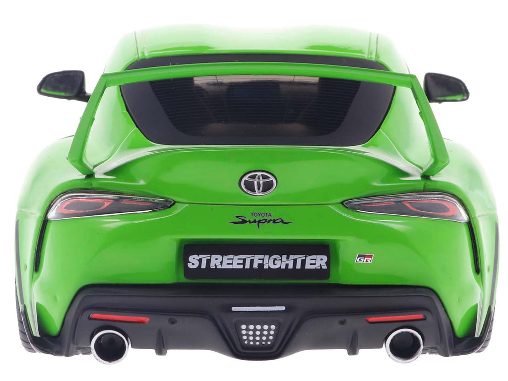 2023 Toyota GR Supra "StreetFighter" Green 1/18 Die Cast Model Car by Solido