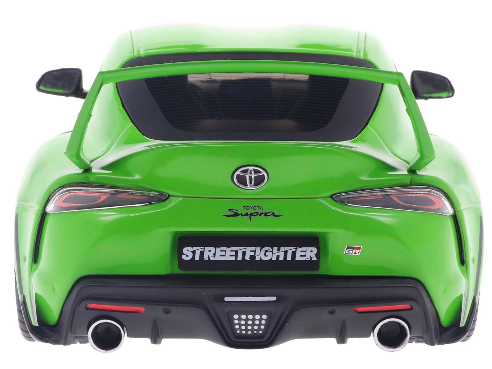 2023 Toyota GR Supra "StreetFighter" Green 1/18 Die Cast Model Car by Solido
