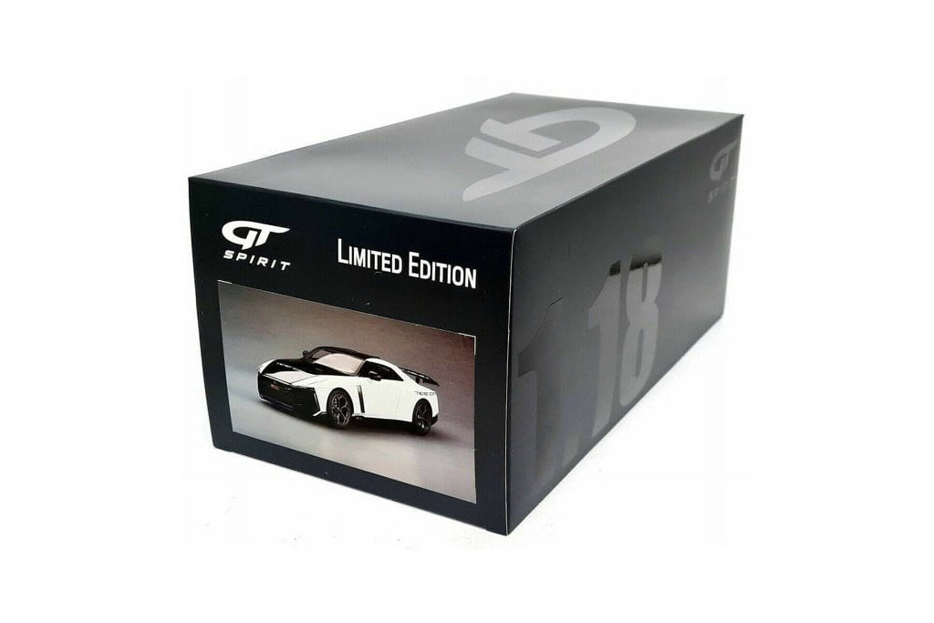 2021 Nissan GT-R50 Test Car, White and Black - GT Spirit GT853 - 1/18 scale Resin Model Toy Car
