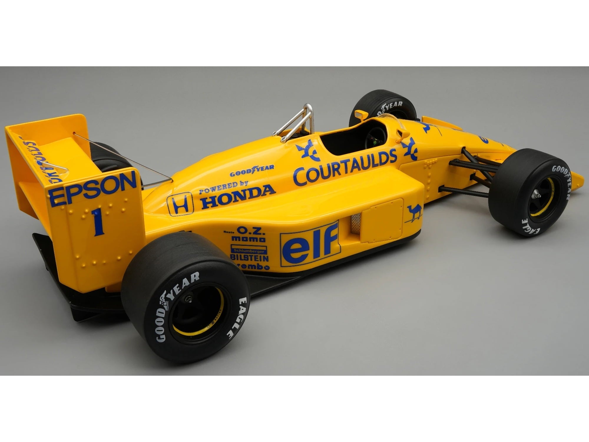 Lotus 100T #1 Nelson Piquet F1 "British GP" (1988) "Mythos Series" Limited Edition to 70 pcs 1/18 Model Car by Tecnomodel