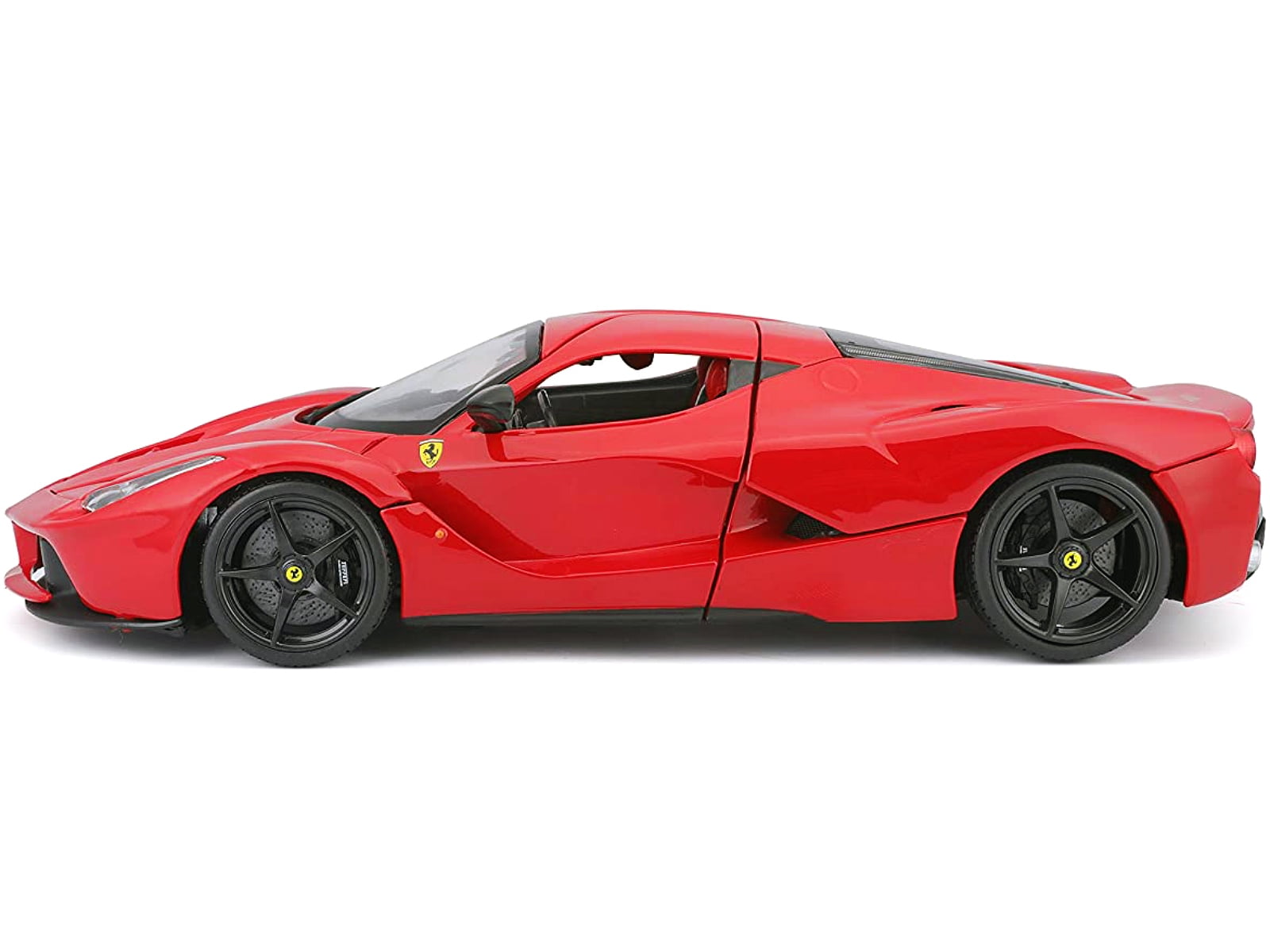 Ferrari LaFerrari F70 Red with Black Wheels 1/18 Diecast Model Car by Bburago