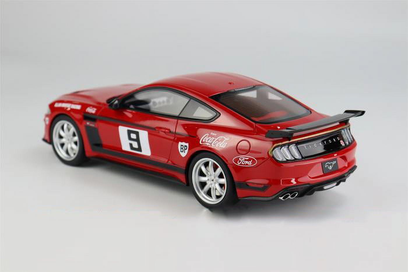 2019 Ford Mustang RHD, 9 Coca-Cola - Allan Moffat Tribute by Tickford - GT Spirit US030 - 1/18 scale Resin Model Toy Car