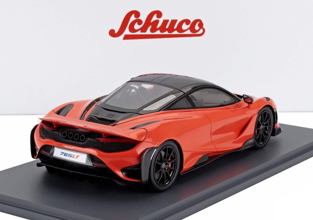 Schuco 2020 Mclaren 765LT Coupe Orange 1:18 Resin