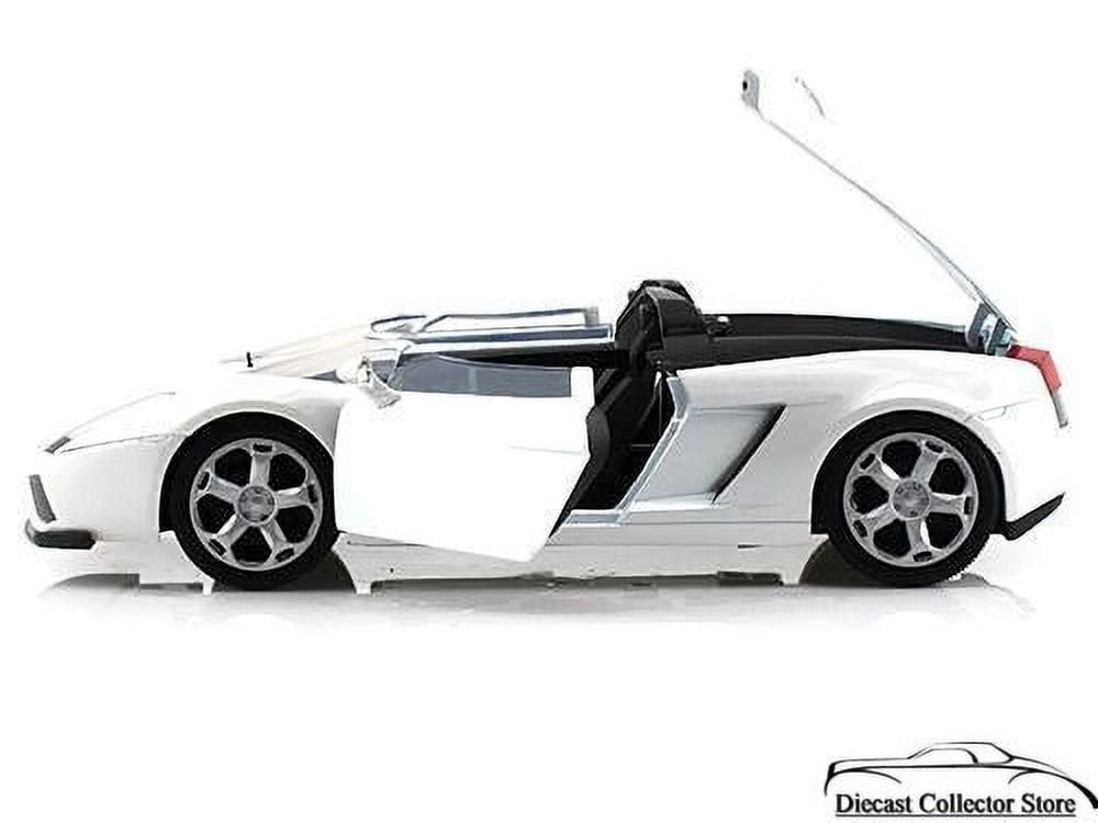 Motormax 79156w Lamborghini Concept S Pearl White 1-18 Diecast Car Model