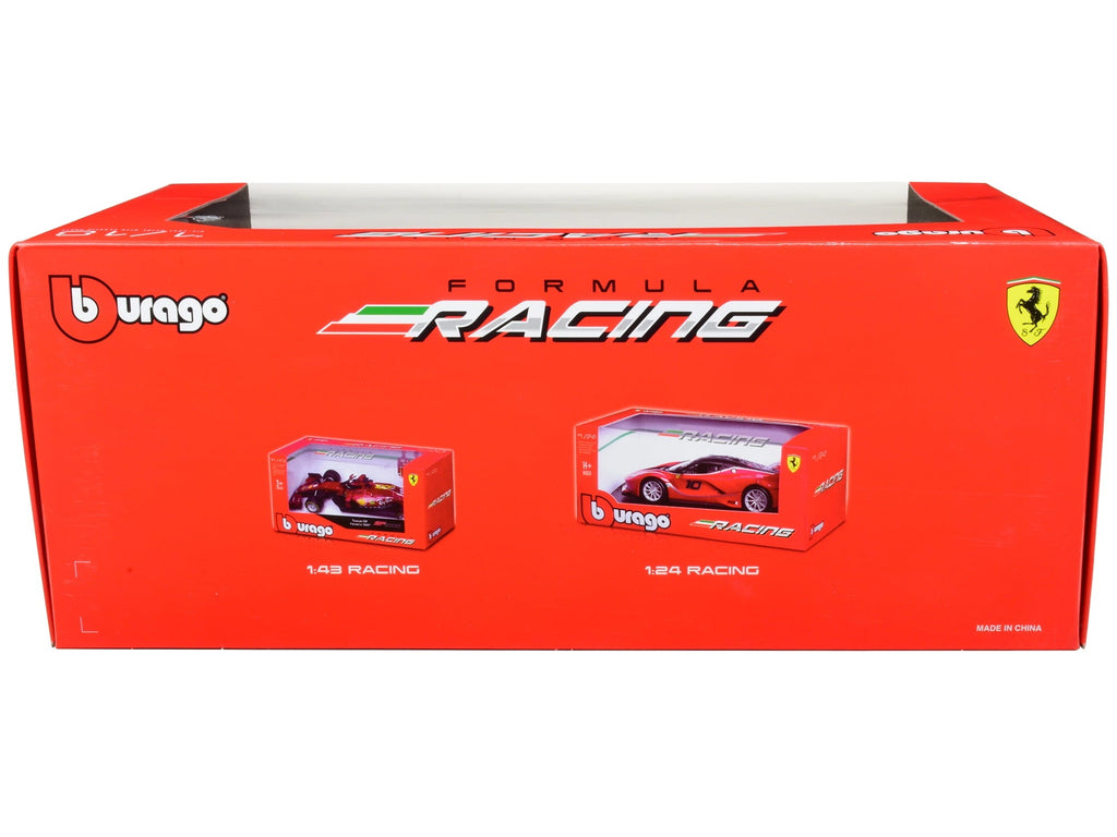Ferrari F1-75 #16 Charles Leclerc "Ferrari Racing" Formula One F1 (2022) "Formula Racing" 1/18 Diecast Model Car by Bburago