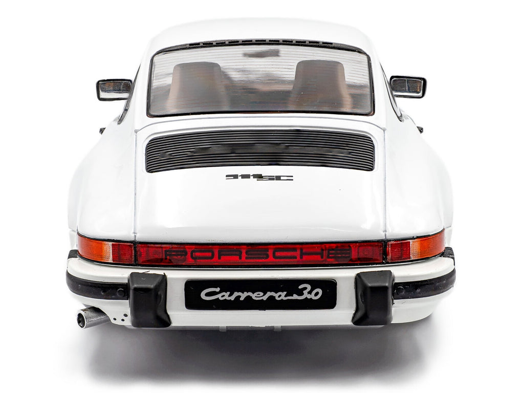 1974 Porsche 911 (930) 3.0 SC Grand Prix White 1/18 Diecast Model Car by Solido