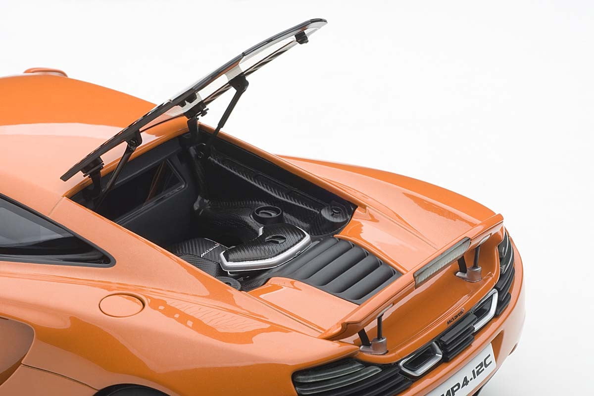 Mclaren MP4-12C Orange 1/18 Diecast Car Model by Autoart