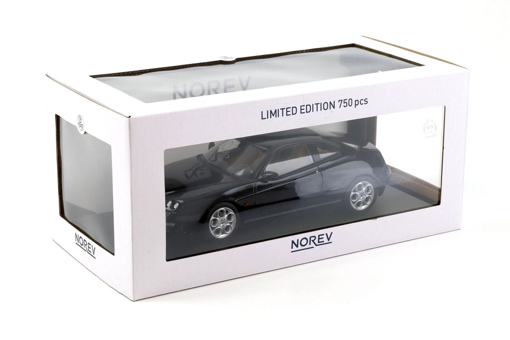 Norev 1999 Alfa Romeo GTV Coupe 2.0 16v Black 1:18