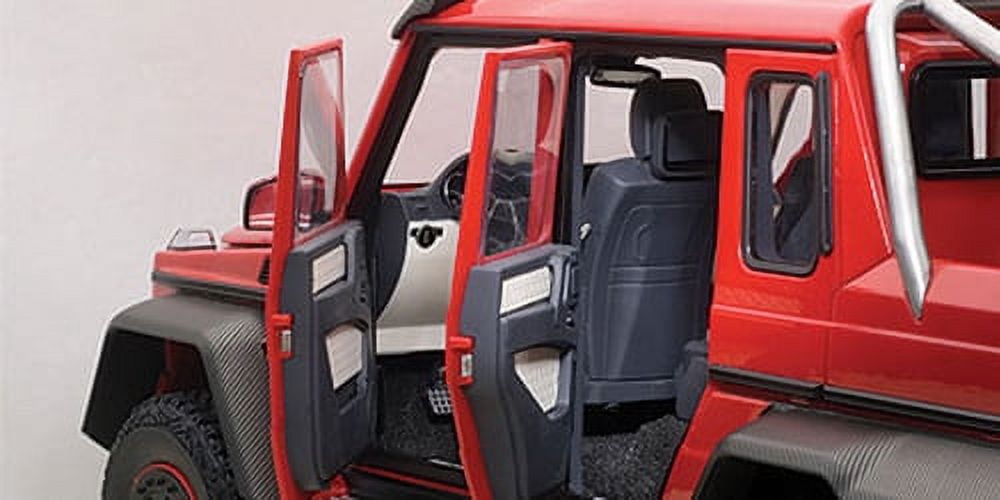 Mercedes G63 AMG 6X6 Red 1/18 Model Car by Autoart