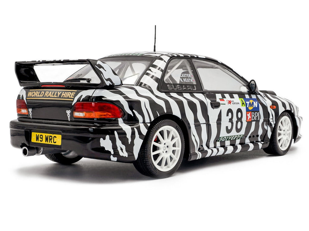 Subaru Impreza S5 WRC99 #38 "Rallye de Portugal" (2001) "Competition" Series 1/18 Diecast Model Car by Solido