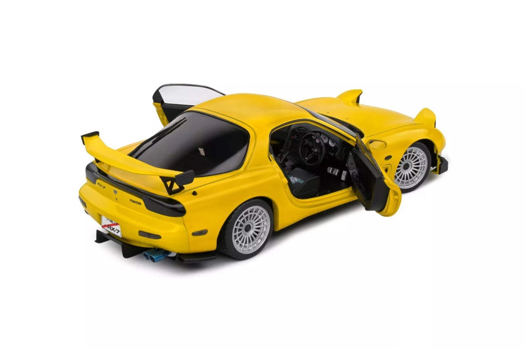 1994 Mazda RX7 Type RS (FD3RS) RHD (Right Hand Drive) Yellow 1/18 Diecast Model Car by Solido