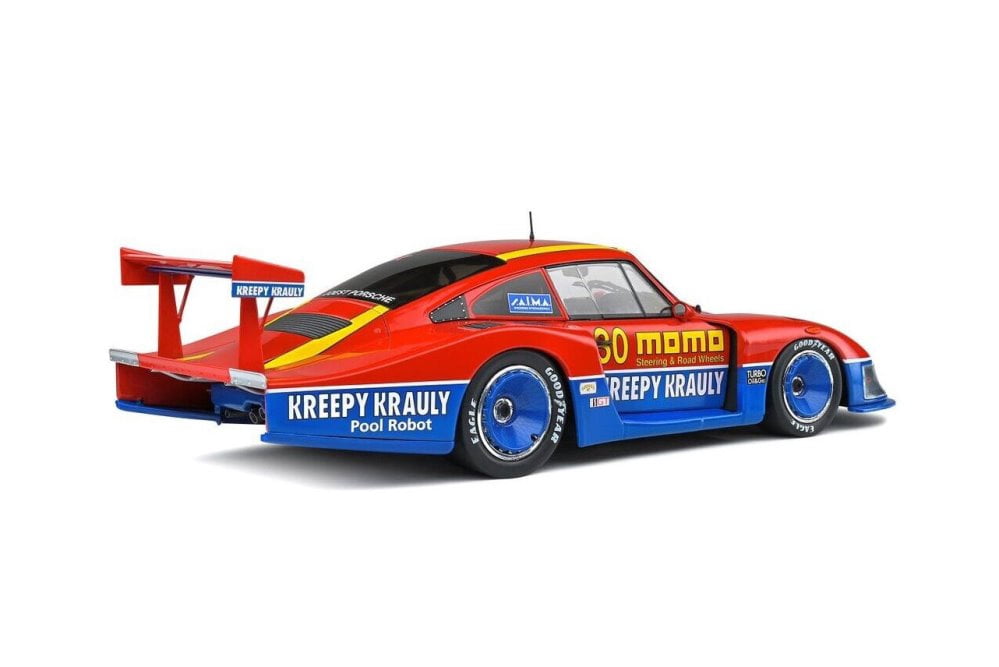 Porsche 935 Moby Dick, #30 Giampero Morett - Solido S1805404 - 1/18 Scale Diecast Model Toy Car