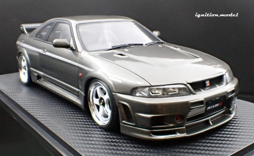 Ignition-Model Nissan Skyline GT-R 400r R33 (BCNR33) RHD Dark Grey Metallic 1:18