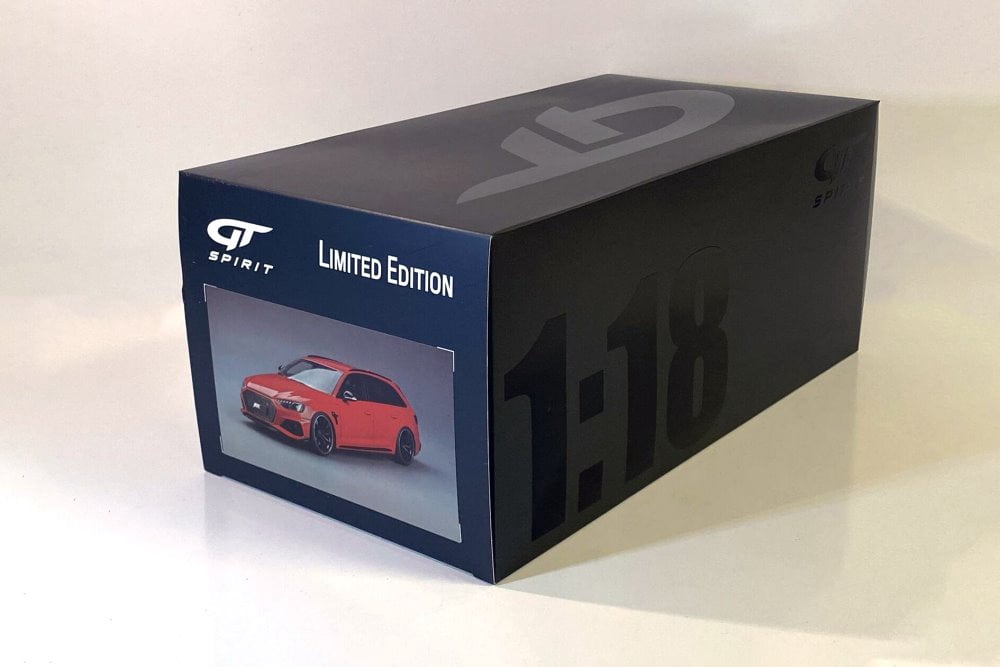2021 Audi ABT RS4-S (B9) Avant, Misano Red - GT Spirit GT850 - 1/18 scale Resin Model Toy Car