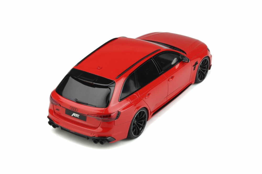 2021 Audi ABT RS4-S (B9) Avant, Misano Red - GT Spirit GT850 - 1/18 scale Resin Model Toy Car