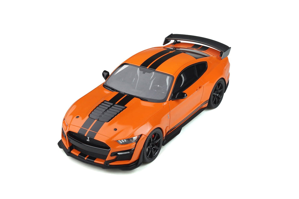 2020 Ford Mustang Shelby GT500, Twister Orange - GT Spirit US035 - 1/18 scale Resin Model Toy Car