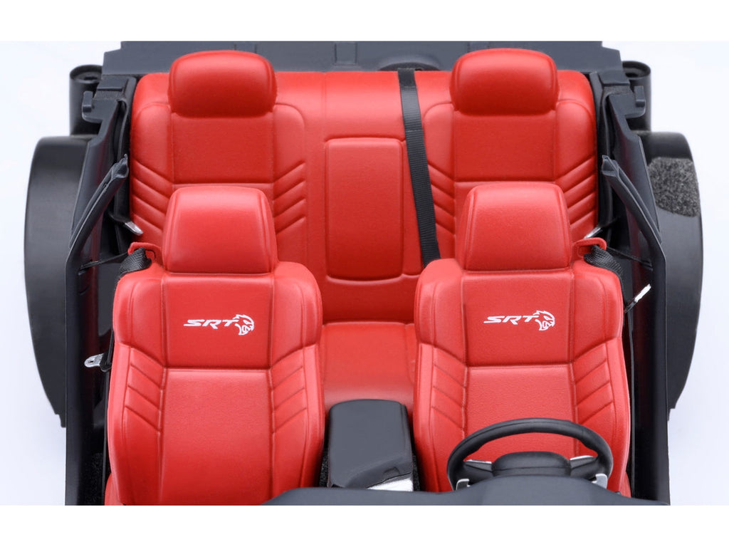 2022 Dodge Challenger SRT Jailbreak Torred with Red Interior 1/18 Model Car by Autoart