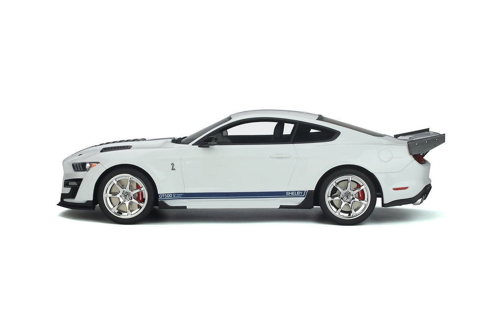 2020 Ford Mustang Shelby GT500 Dragon Snake, Oxford White - GT Spirit GT306 - 1/18 scale Resin Model Toy Car
