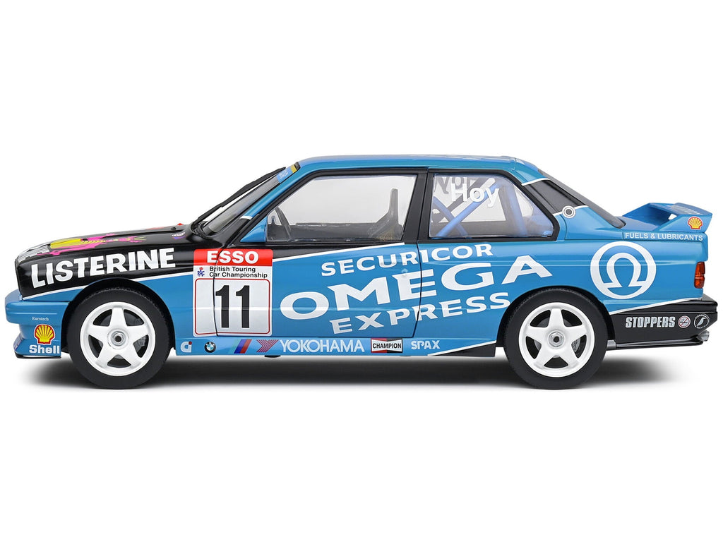 BMW E30 M3 #11 Will Hoy Winner "BTCC (British Touring Car Championship)" (1991) "Competition" 1/18 Diecast Model Car by Solido