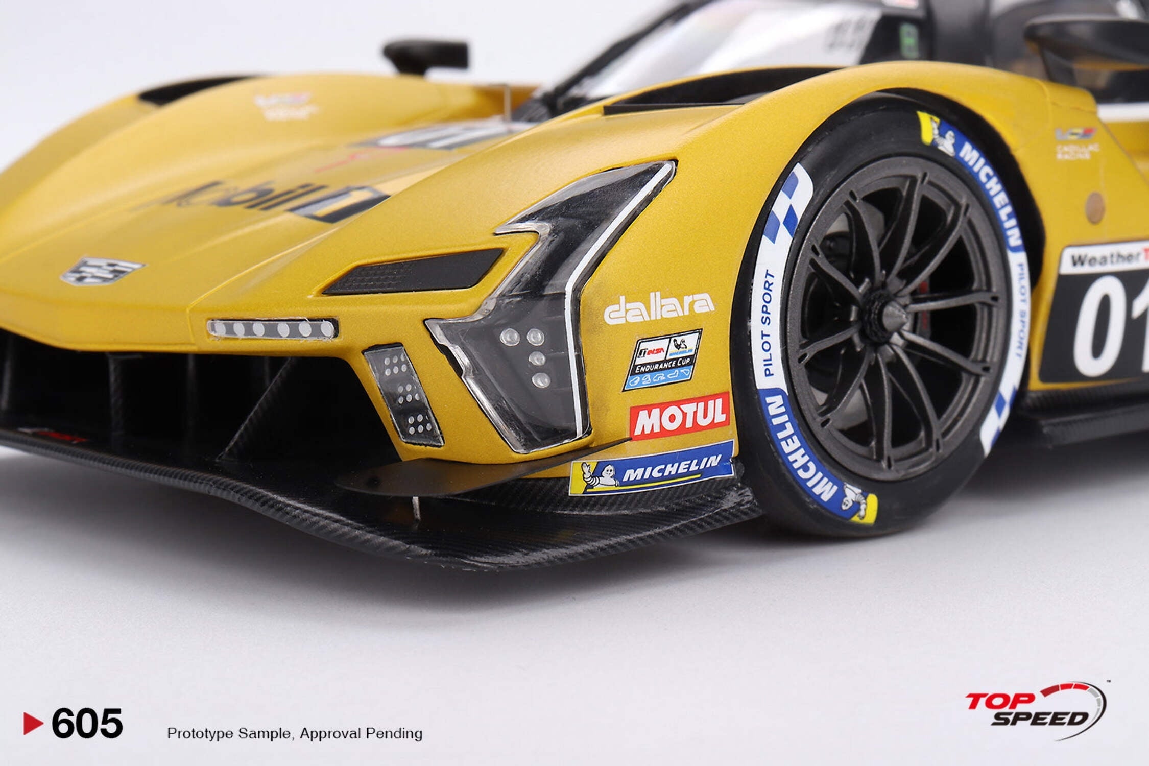 Cadillac V-Series.R #01 "Cadillac Racing" 2nd Place "12 Hours of Sebring" (2024) 1/18 Model Car by Top Speed