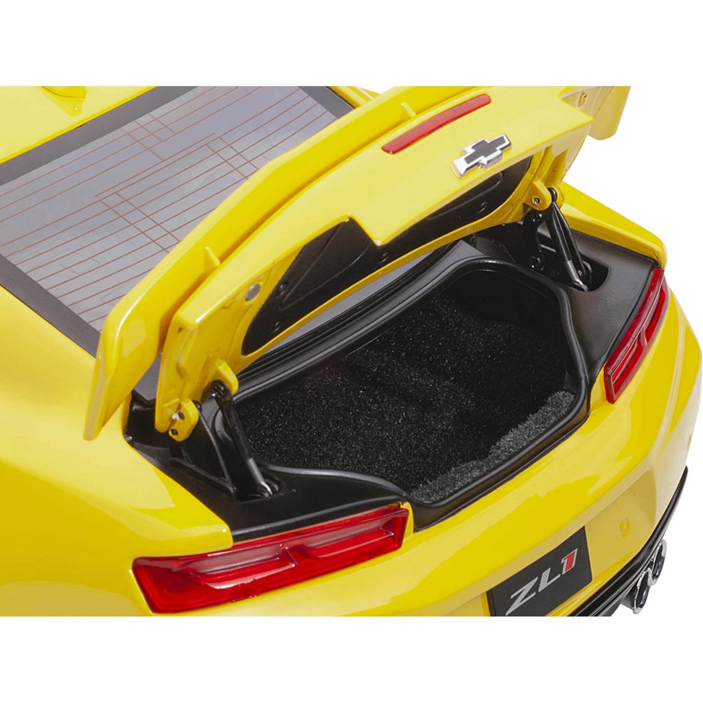 Chevrolet Camaro ZL1 Bright Yellow 1/18 Model Car by Autoart