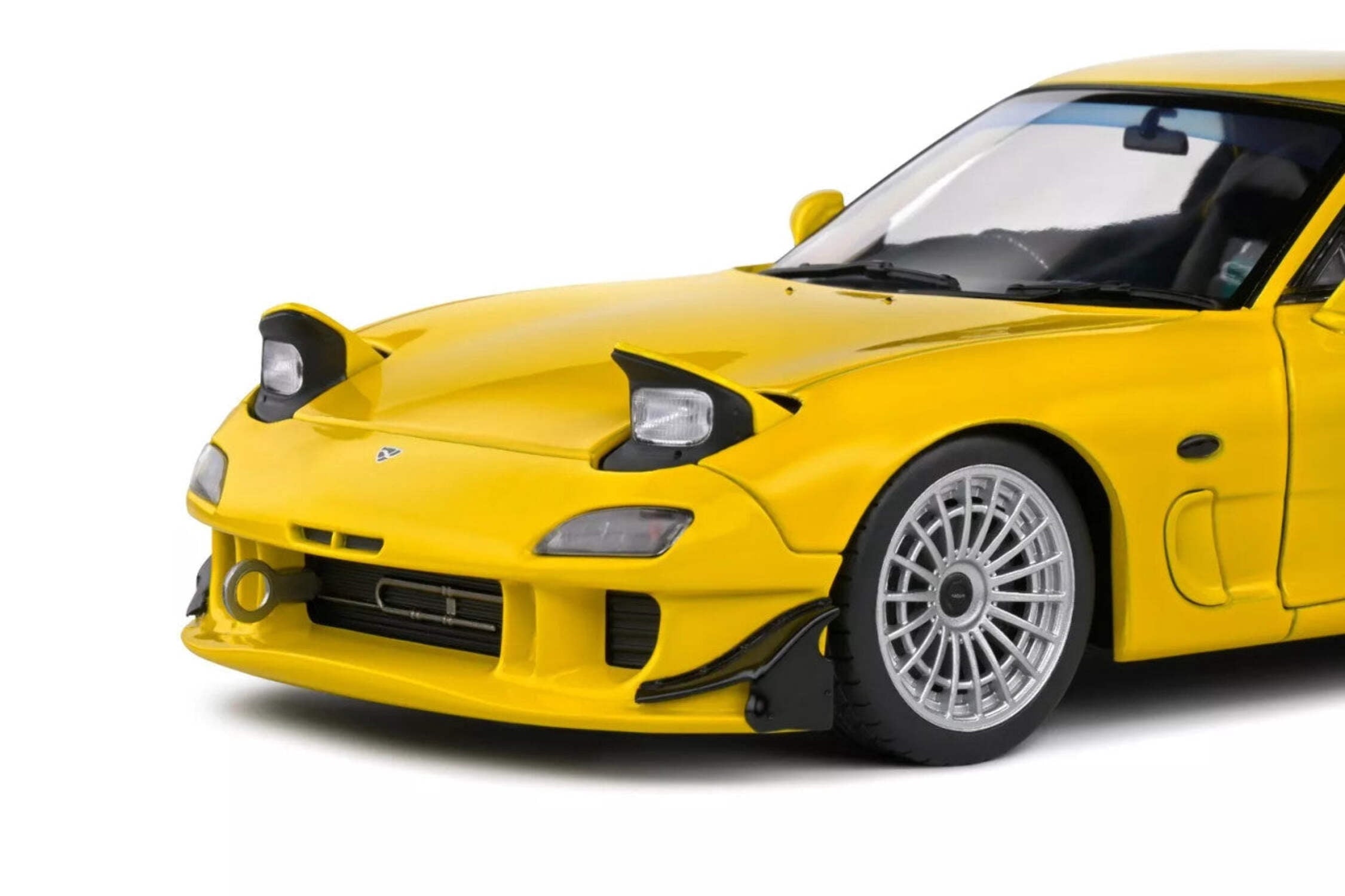 1994 Mazda RX7 Type RS (FD3RS) RHD (Right Hand Drive) Yellow 1/18 Diecast Model Car by Solido