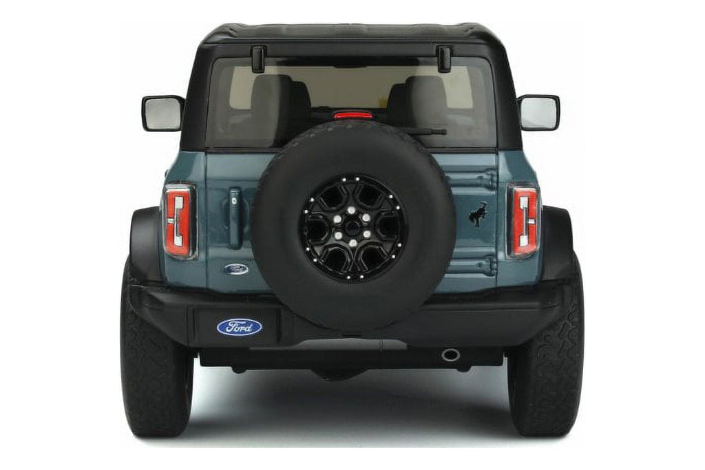 2021 Ford Bronco First Edition 2 Doors, Area 51 Blue - GT Spirit GT359 - 1/18 scale Resin Car