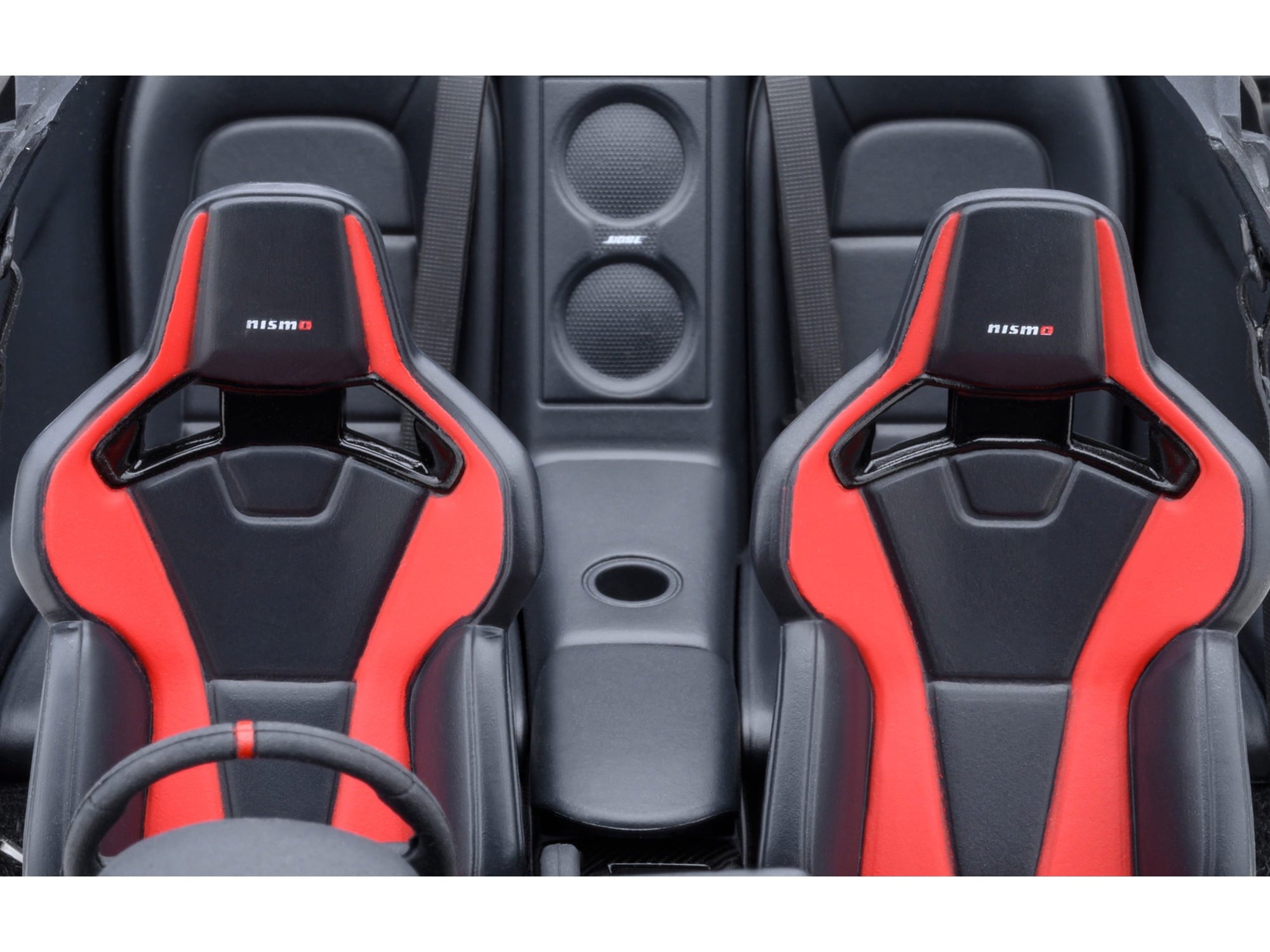 2022 Nissan GT-R (R35) Nismo Special Edition RHD Vibrant Red with Carbon Hood and Top 1/18 Model Car by Autoart