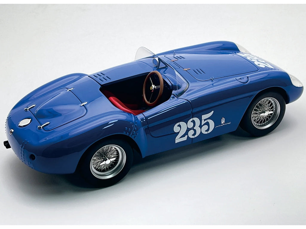 Ferrari 500 Mondial #235 "Santa Barbara Road Races" (1954) "Mythos Series" w/Display Case Ltd Ed 1/18 Model Car by Tecnomodel.