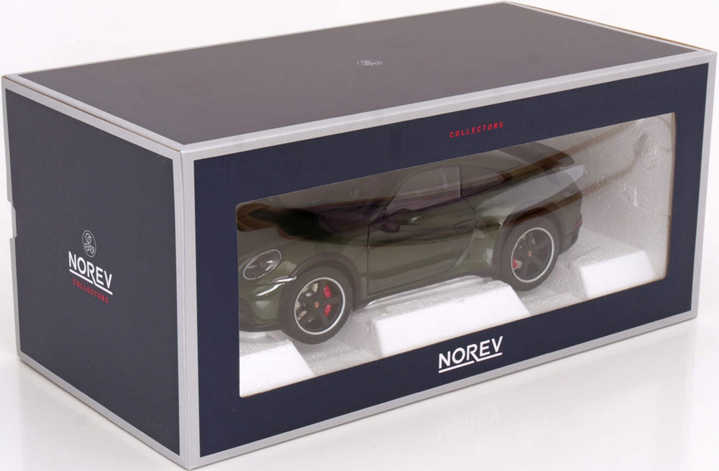 2023 Porsche 911 Dakar Oakgreen Metallic 1/18 Diecast Model Car by Norev