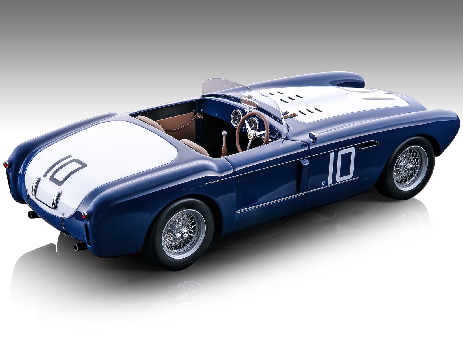 Ferrari 340 Mexico Spyder #10 Bill Spear 2nd Place "Pebble Beach 1500cc" (1953) Ltd Ed to 85 pcs 1/18 Model Car by Tecnomodel
