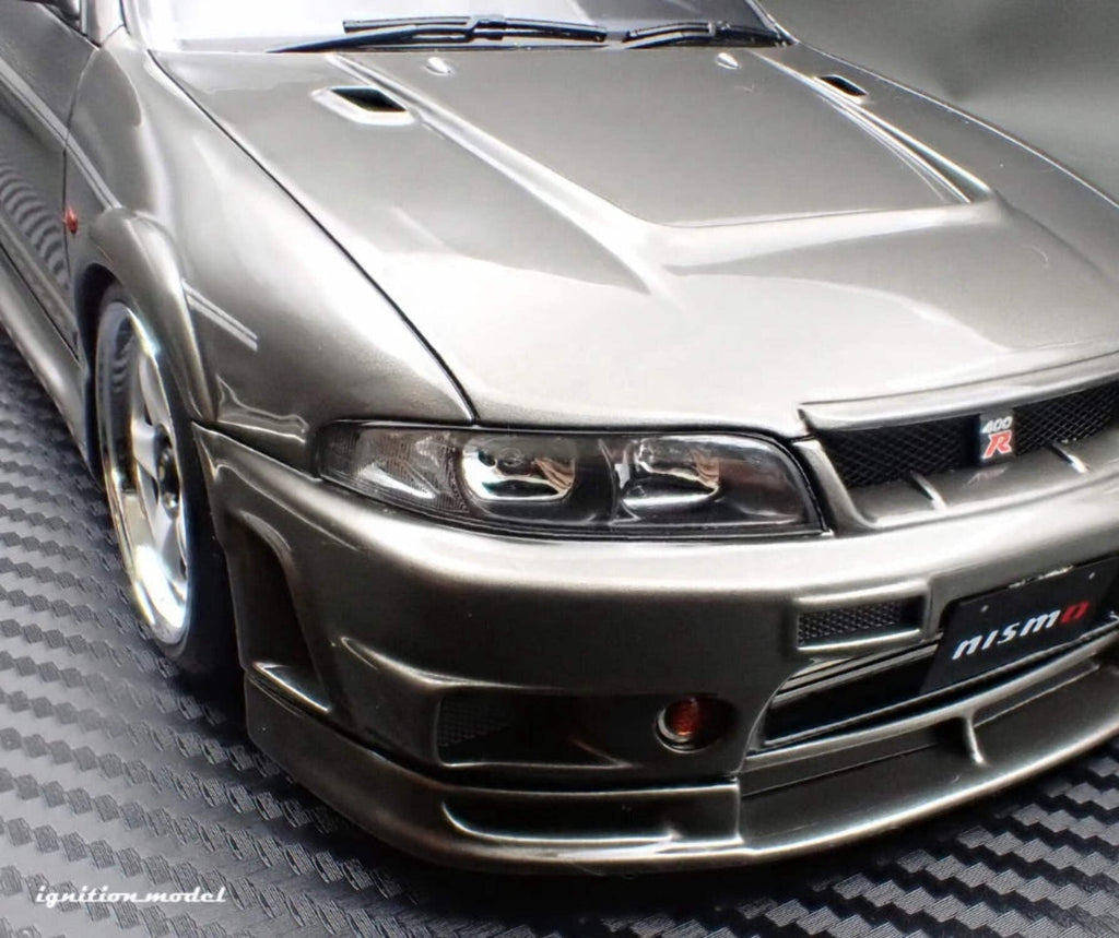 Ignition-Model Nissan Skyline GT-R 400r R33 (BCNR33) RHD Dark Grey Metallic 1:18