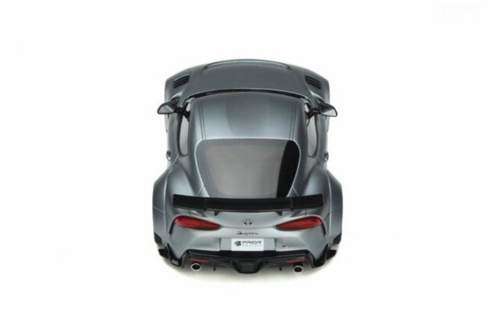 2019 Toyota Supra GR, Phantom Matte Gray - GT Spirit GT343 - 1/18 scale Resin Model Toy Car