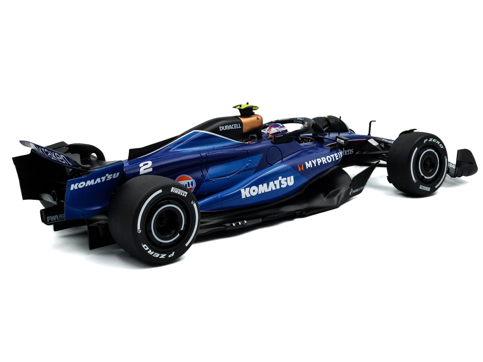 Williams FW46 #2 "Williams Racing" Formula One F1 Saudi Arabian GP (2024) "Competition" Series 1/18 Diecast Model Car by Solido