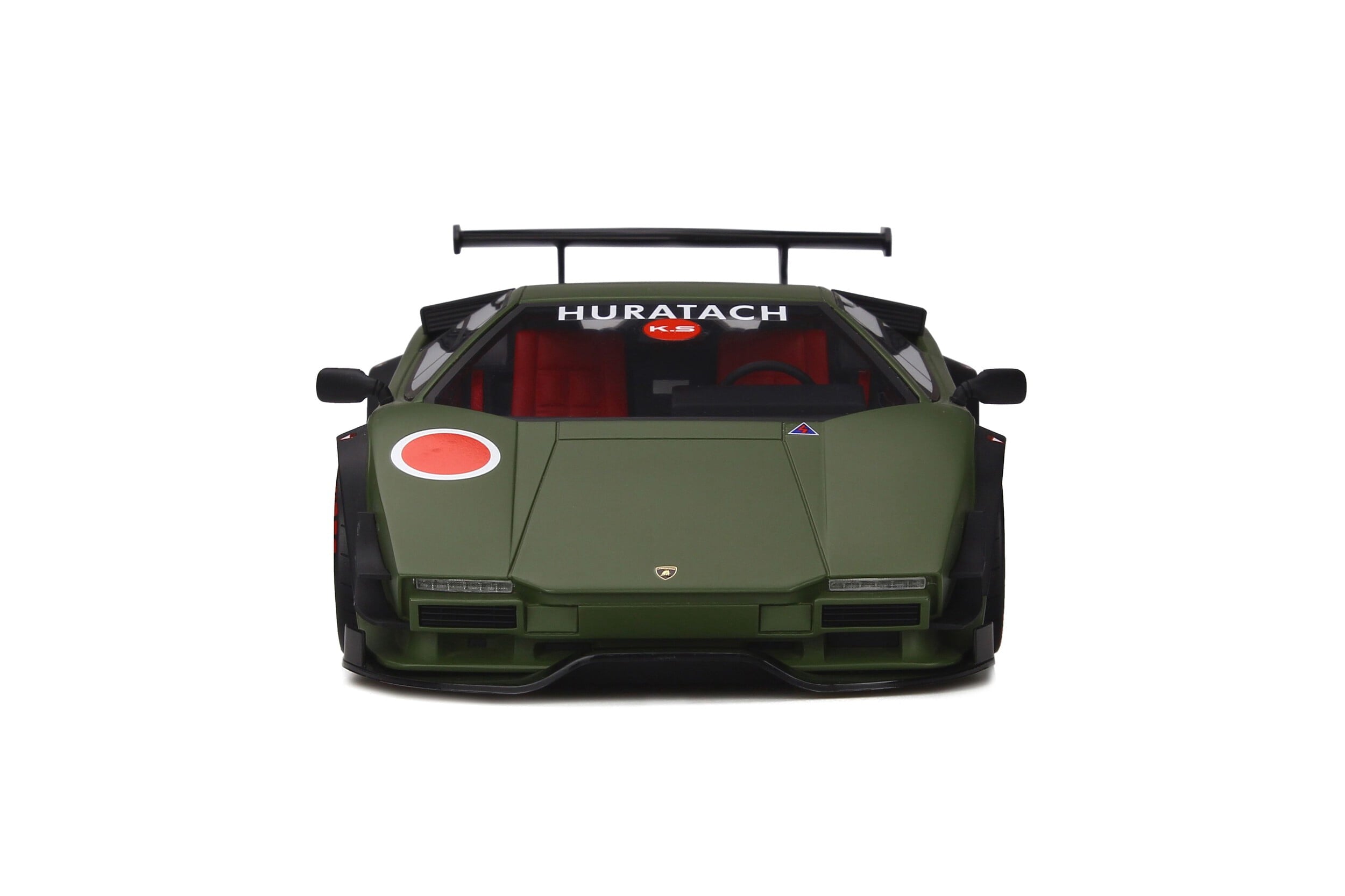 Lamborghini Khyzyl Saleem Huratach Hardtop, Matte Green - GT Spirit GT809 - 1/18 scale Resin Model Toy Car