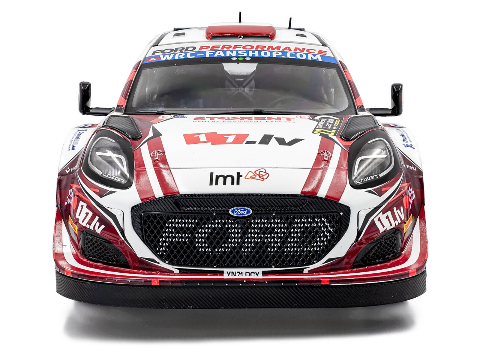 SOLIDO 1/18 - FORD Puma Rally1 Hybrid - Rallye Latvia 2024