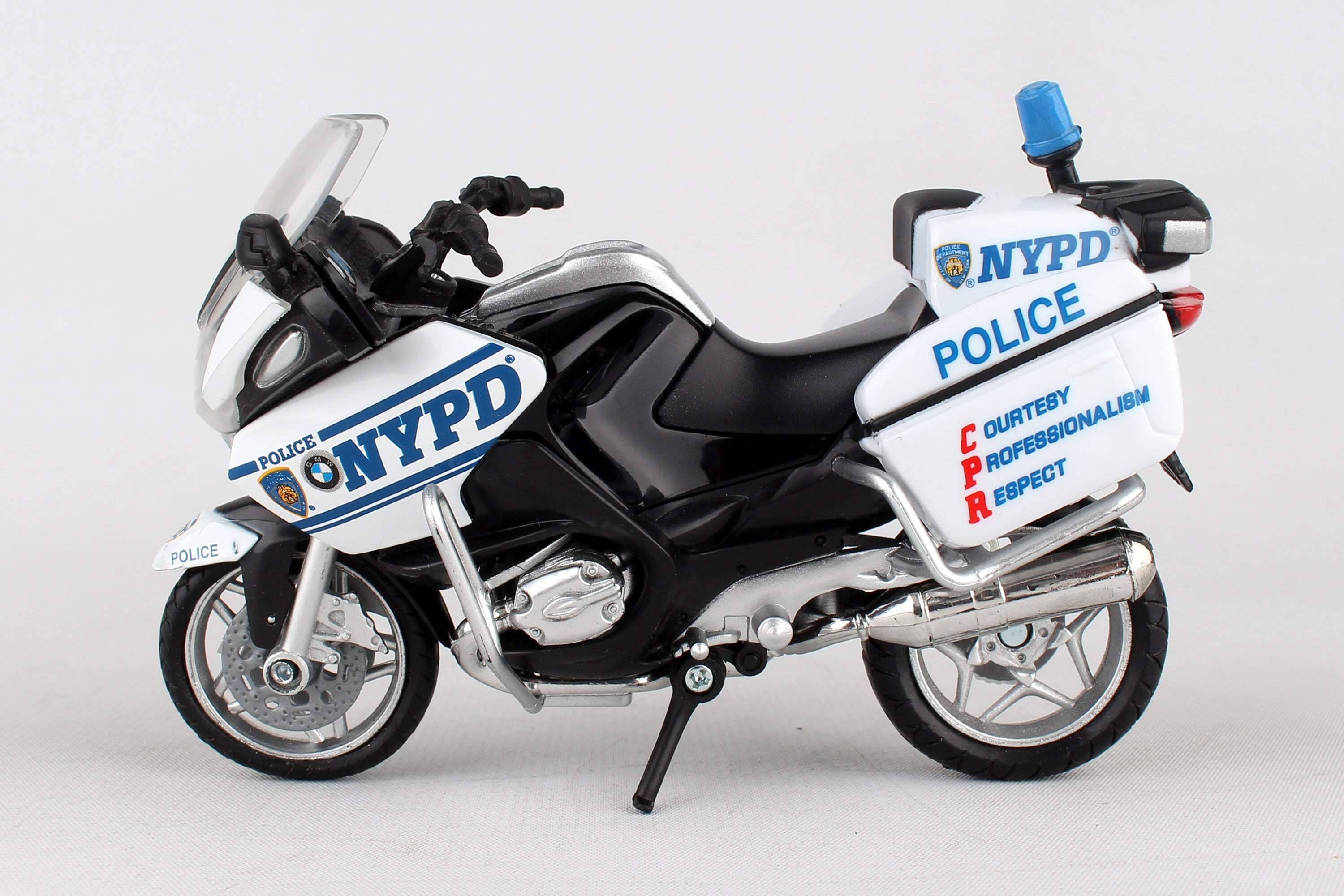 NYPD POLICE MOTORCYLE 1/18