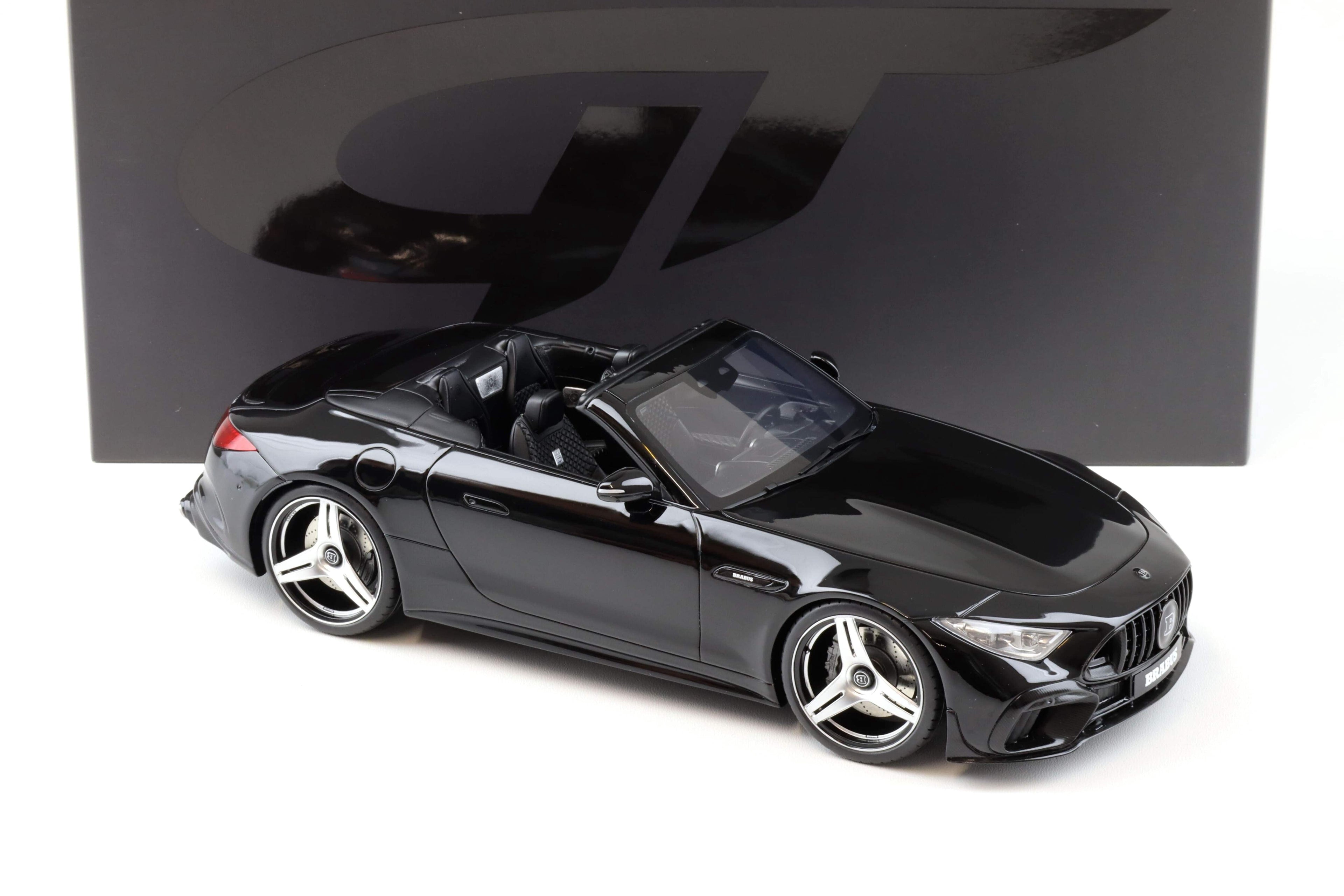 GT Spirit 2023 Brabus Mercedes Benz 750 Bodo Buschmann Edition Cabriolet Black 1:18