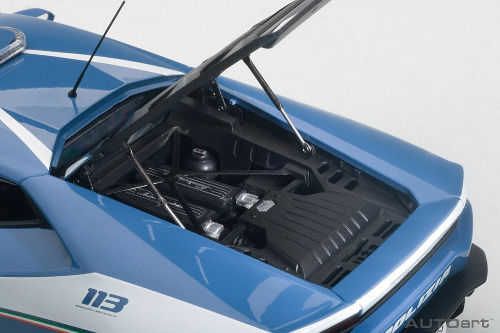 Autoart 74609 Lamborghini Huracan LP610 Police 1-18 Scale Model Car