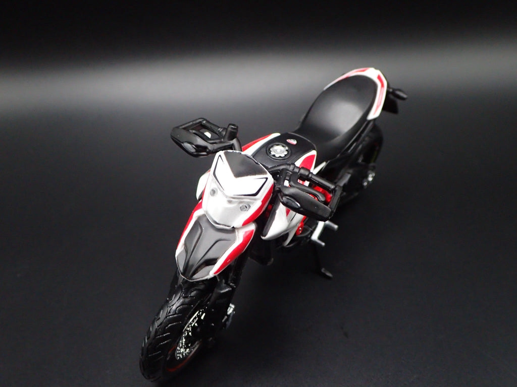 Open Box DUCATI HYPERMOTARD SP SPORT BIKE MOTORCYCLE 1/18 SCALE DIECAST MODEL BIKE
