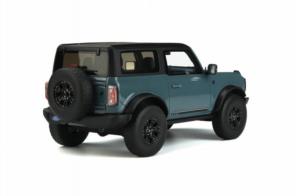 2021 Ford Bronco First Edition 2 Doors, Area 51 Blue - GT Spirit GT359 - 1/18 scale Resin Car