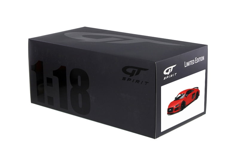 2017 Audi ABT R8 Hardtop, Red - GT Spirit GT282 - 1/18 scale Resin Model Toy Car