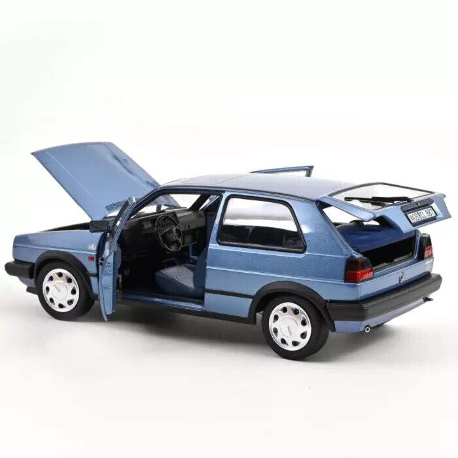 Norev 1988 VW Golf MK II "10 Million" Star Blue Metallic 1:18 LIMITED
