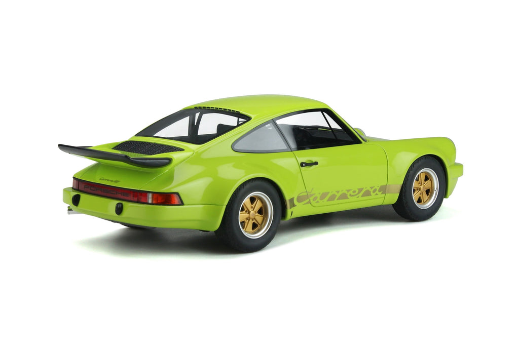 1974 Porsche 911 Turbo 3.0 RS Carrera Hardtop, Birch Green - GT Spirit GT822 - 1/18 scale Resin Model Toy Car