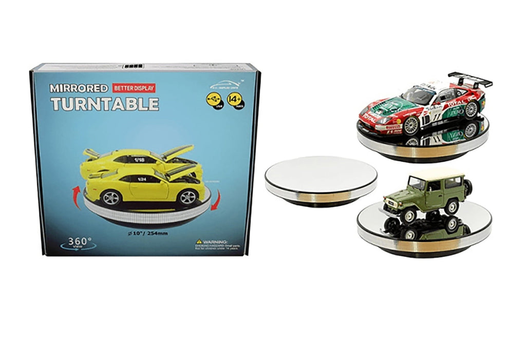 Diecast Car w/Rotary Turntable - Volkswagen Beetle, Red - Maisto 31926R - 1/24 Scale Diecast Car
